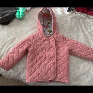 Mini Boden girls quilted jacket